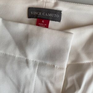 NWT white shorts, size 6. Vince Camuto brand.